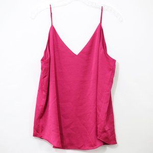 Express Magenta Downtown Cami Top Sleeveless